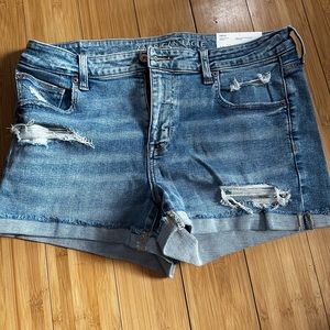American eagle jean shorts